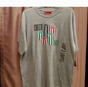 Poker Mens Shirt Size XL Gray New